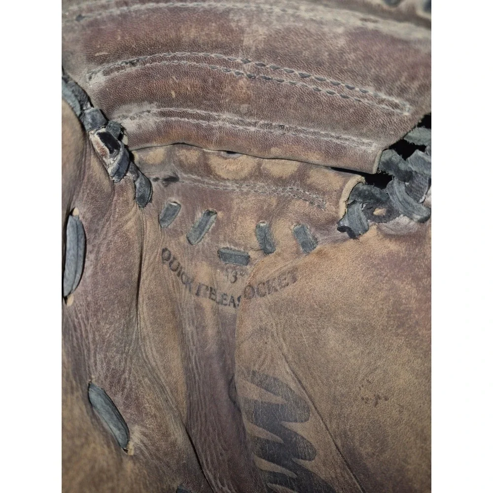MacGregor MCCM200X Baseball Catchers‎ Glove Mitt Full Grain Leather RHT 33
